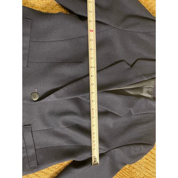 Vintage Navy Pendleton Blazer Petite Size 10 Made in USA - Picture 6 of 7